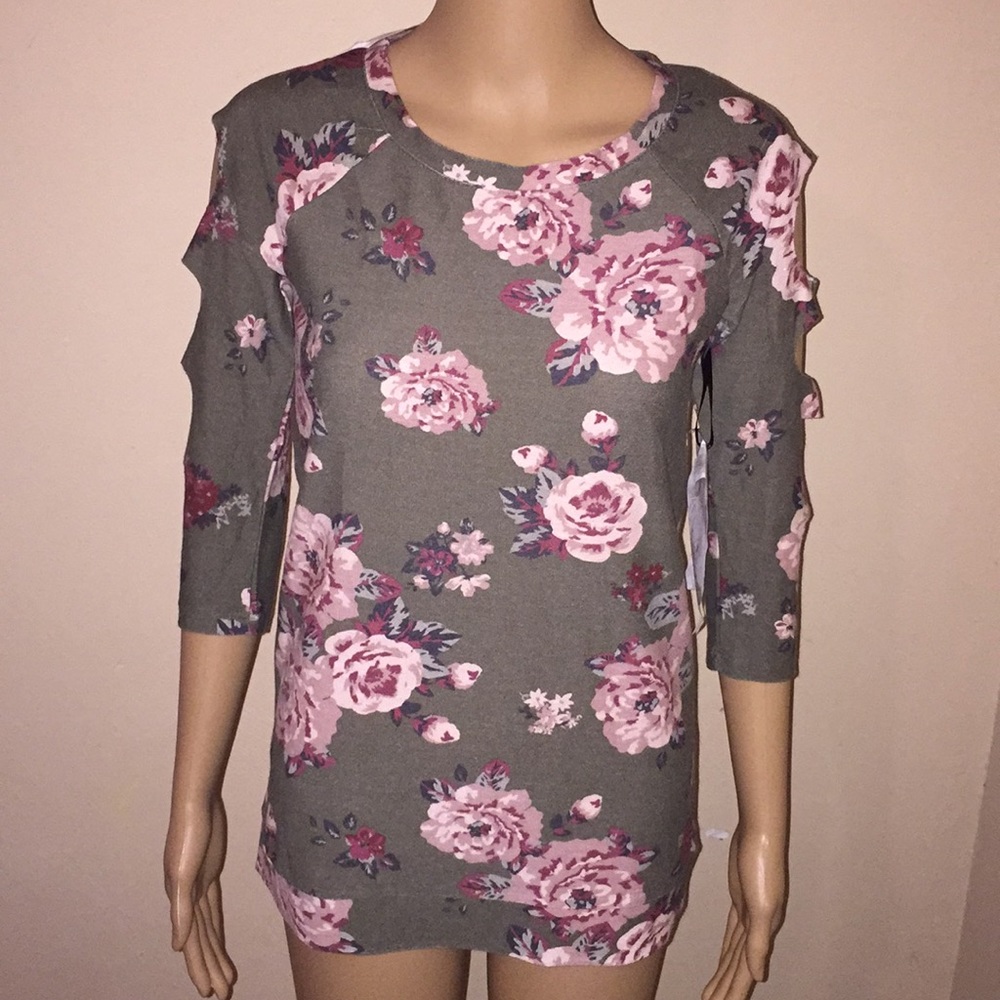 CUTOUT SLEEVE TUNIC 😍😍💕